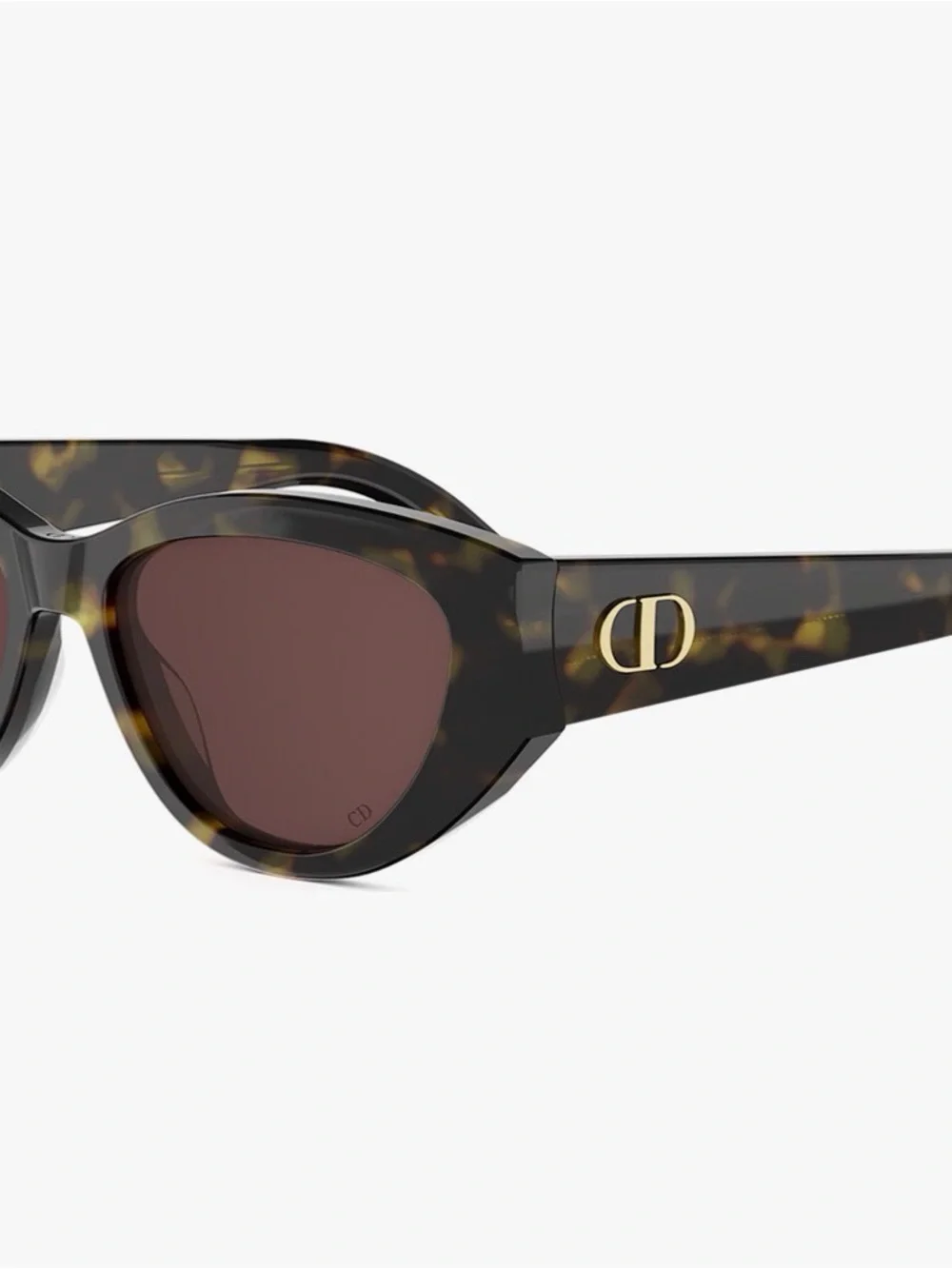 Dior glow B1| 53mm cat sunglasses tortoise  NEW